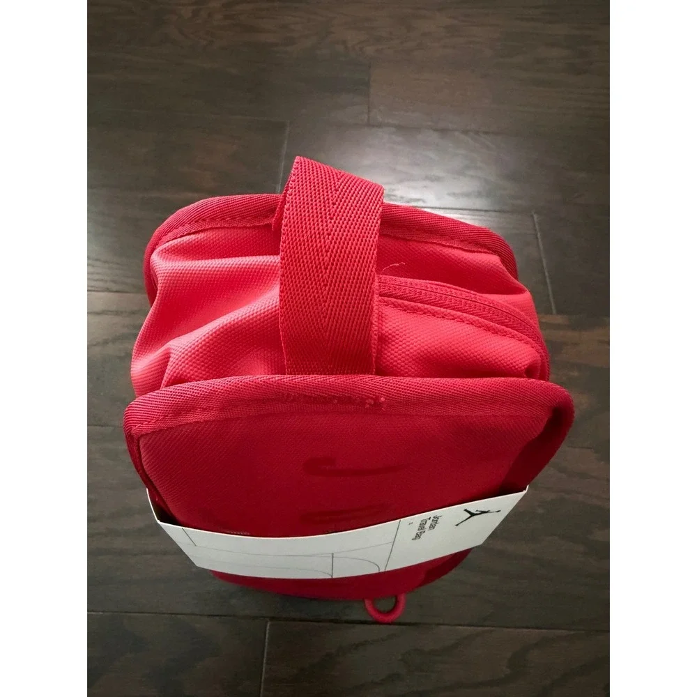 Jordan Travel Bag 3L Gym Red Toiletry Kit Dopp Kit 9A0473-R78 NEW